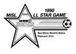 1990 MISL All-Star Game logo