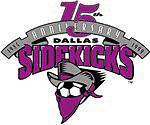 Dallas Sidekicks 15th Anniversary logo
