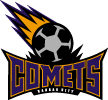 Kansas City Comets logo, 2001-02