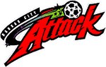 Kansas City Attack logo, 1996-2001