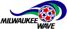 Milwaukee Wave logo, circa 1997