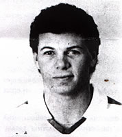 Jeff Rogers, photo from a 1986 game program.\ 